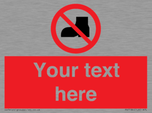 Custom No outdoor footwear